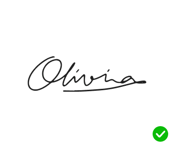 Draw your name on blank paper