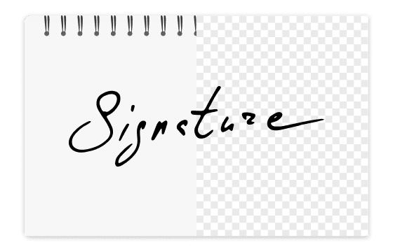 Generate handwritten signature quickly